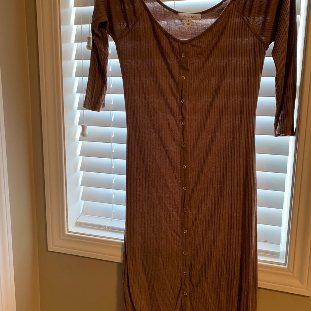 Button down dress
